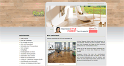 Desktop Screenshot of kork-information.de